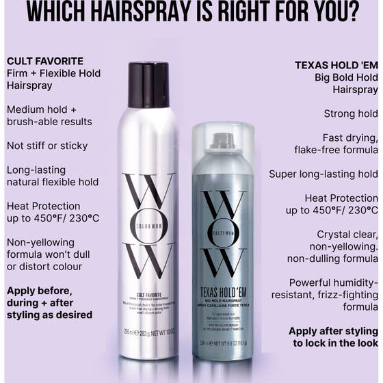 Texas Hold'Em Big Hold Hairspray