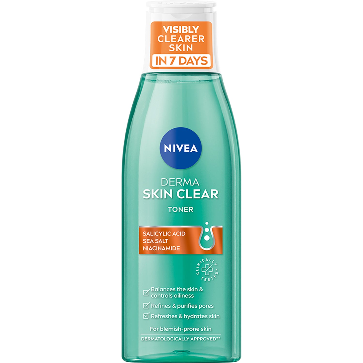 NIVEA Derma Skin Clear Toner 200 ml billede