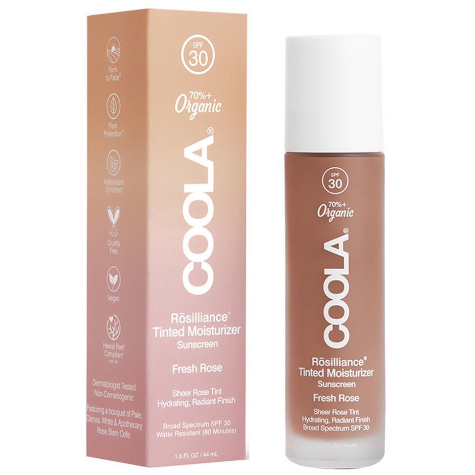 COOLA Rosilliance Tinted Moisturizer SPF30 Fresh Rose 44 ml