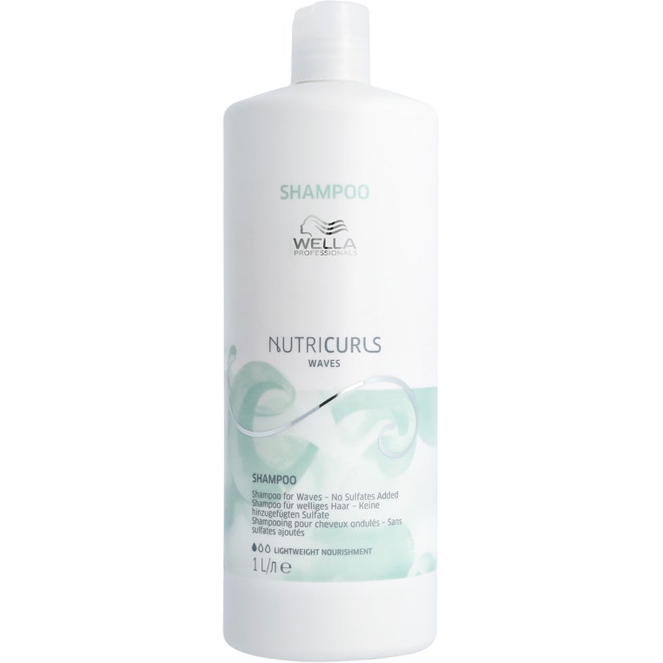 Wella Professionals NUTRICURLS Shampoo for Waves schampo & balsam herr – bild 2