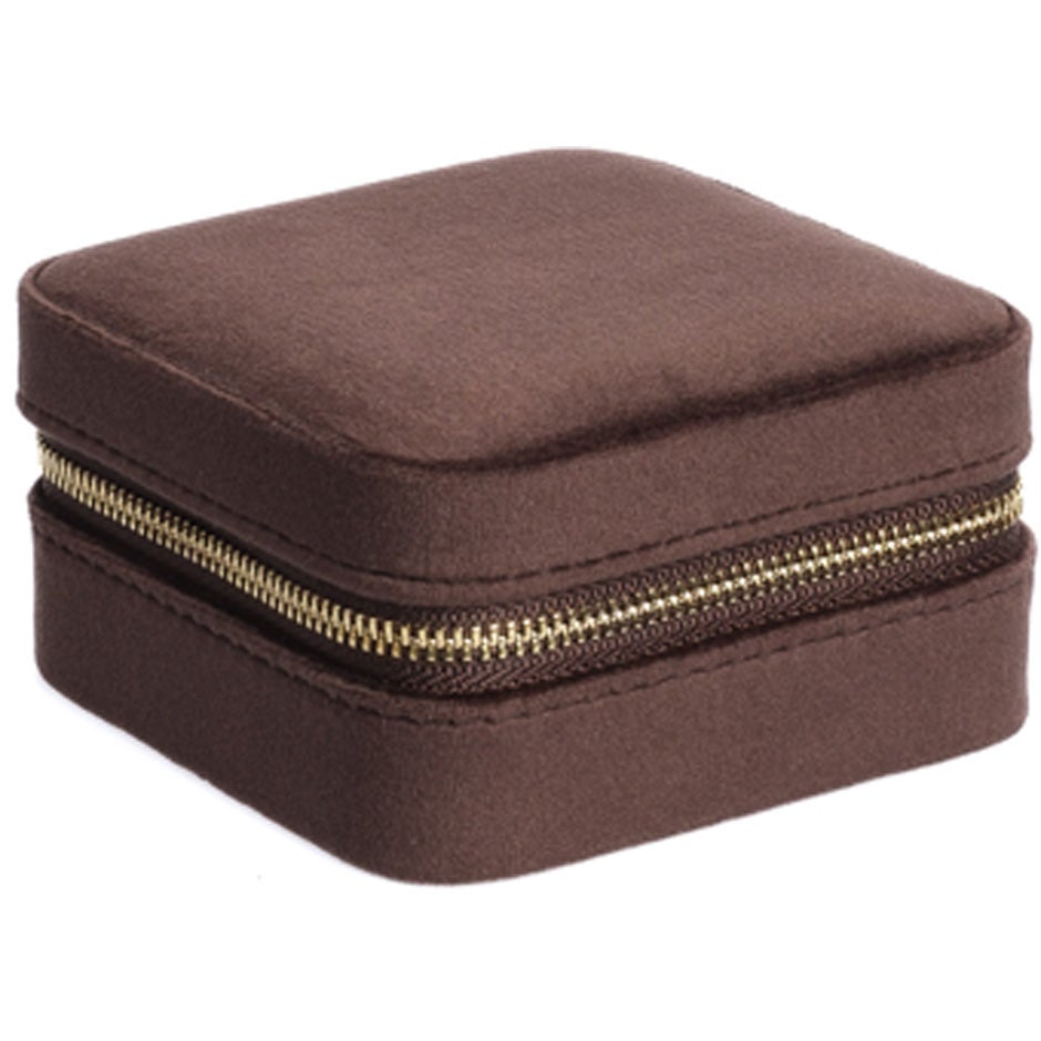 Dark Velvet Jewellery Box Mini Chocolate