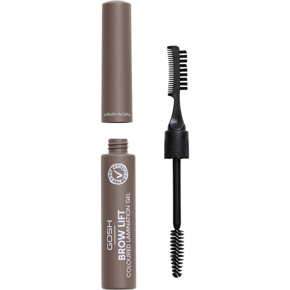 GOSH Copenhagen Brow Lift Coloured Lamination Gel 001 Grey Brown