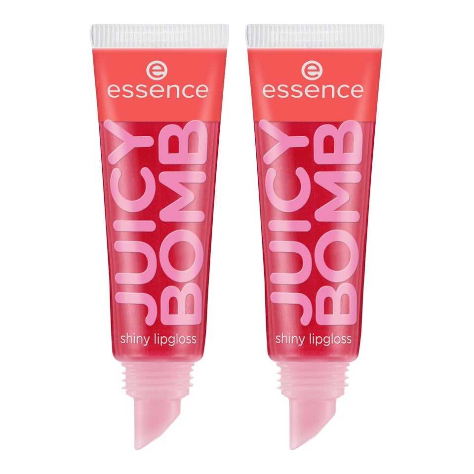 Juicy Bomb Shiny Lipgloss Duo 104 Poppin' Pomegranate