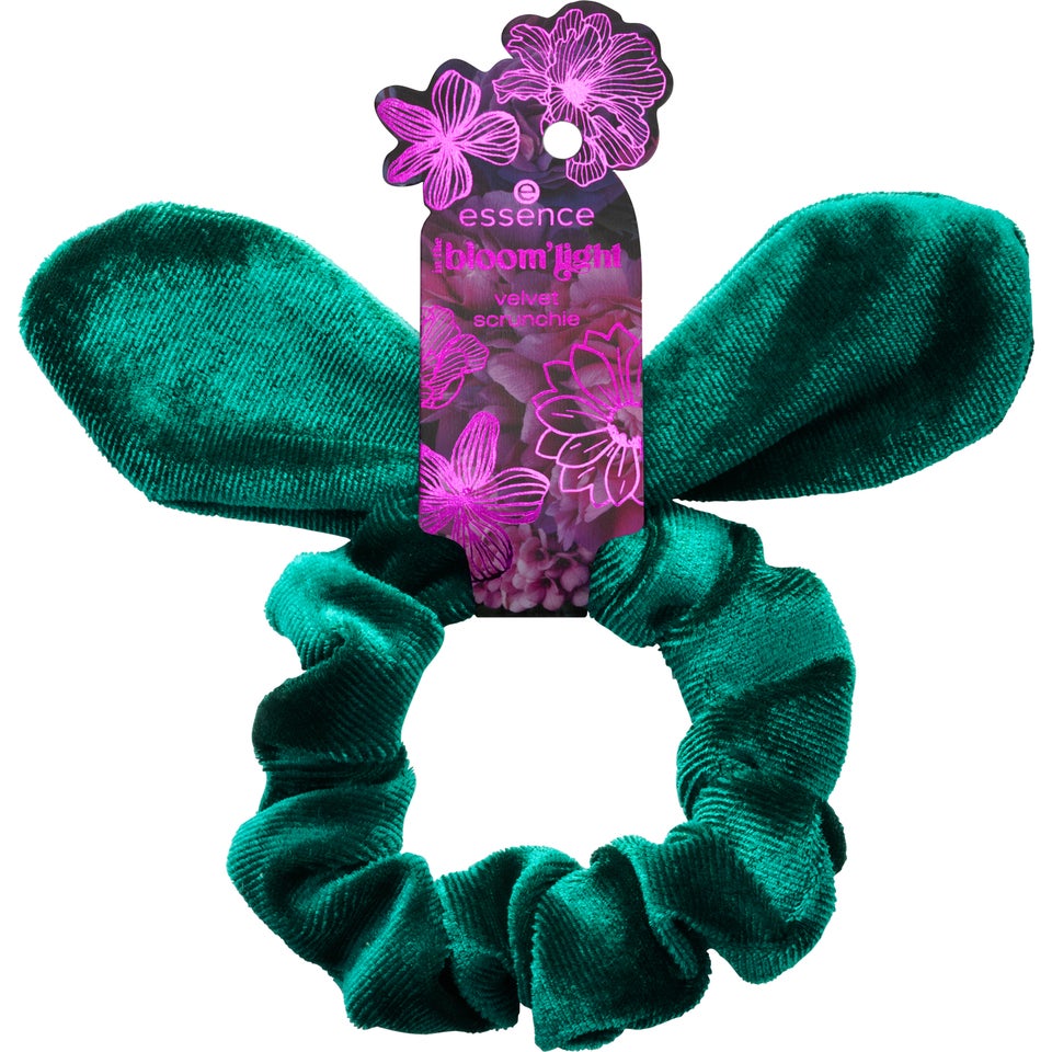 In The Bloom'light Velvet Scrunchie 1 pcs