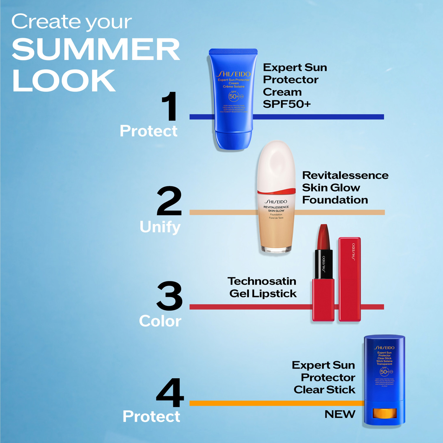 Global Sun Care Clear Stick SPF50+