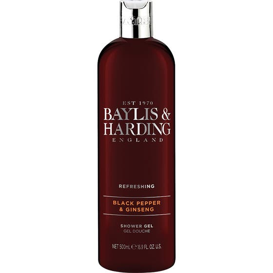 Men's Black Pepper & Ginseng Shower Gel