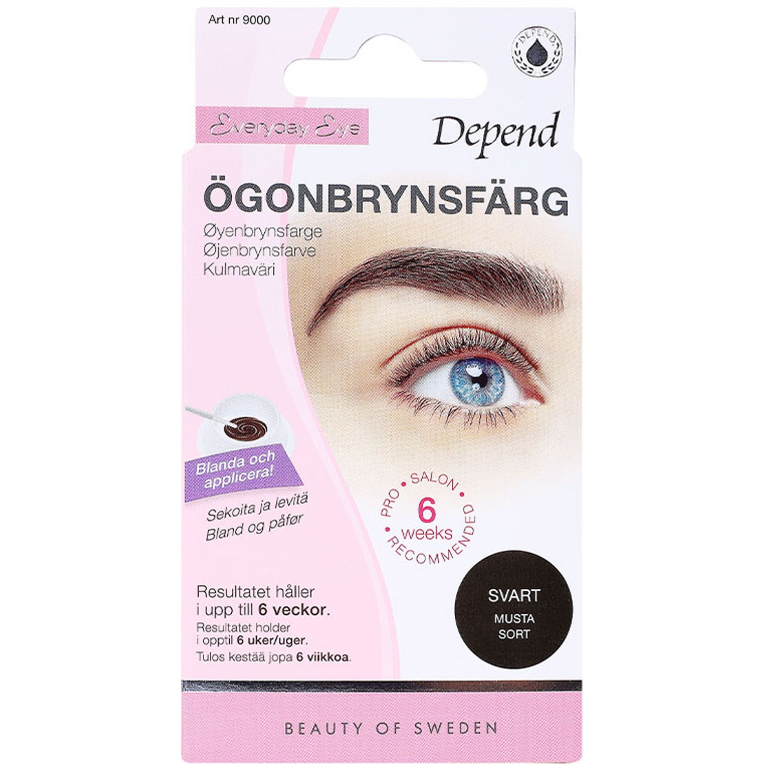 Depend Everyday Eye Eyebrow Tint Black