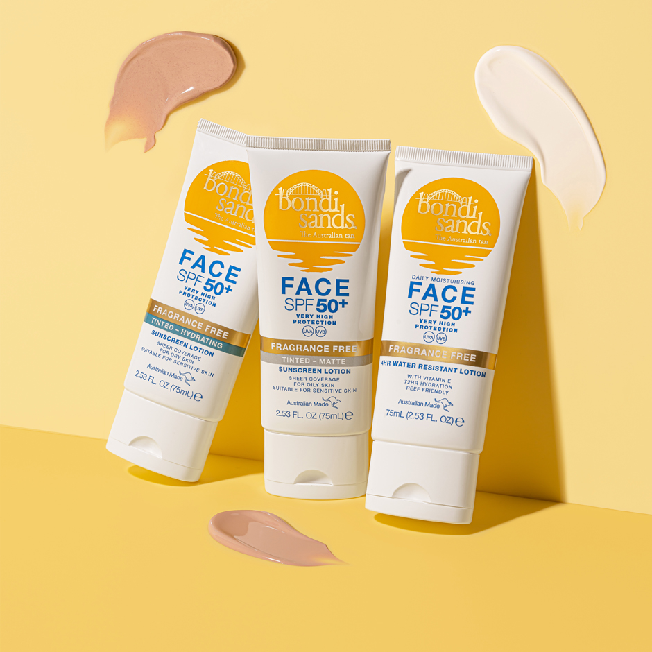 SPF50+Matte Tinted Face Lotion