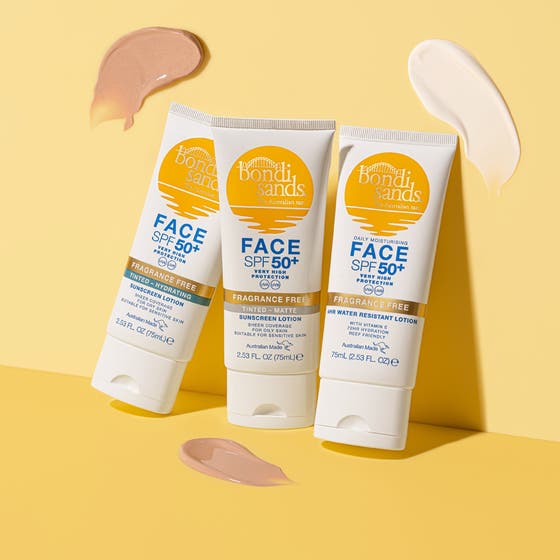SPF50+Matte Tinted Face Lotion