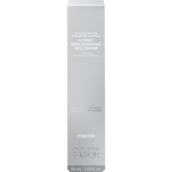 Babor DOC Hydro Replenishing Gel Cream 50 ml fuktighetsgivende ansiktskrem i sølvfarget ytteremballasje