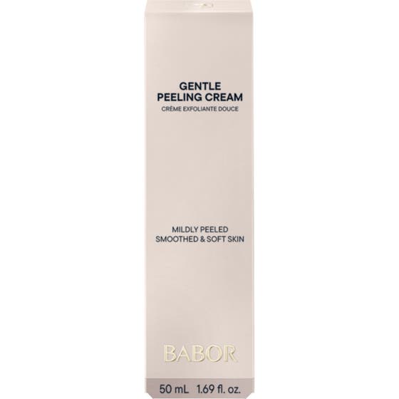 Babor Gentle Peeling Cream 50 ml i beige æske der giver en blød og glat hud med mild eksfoliering