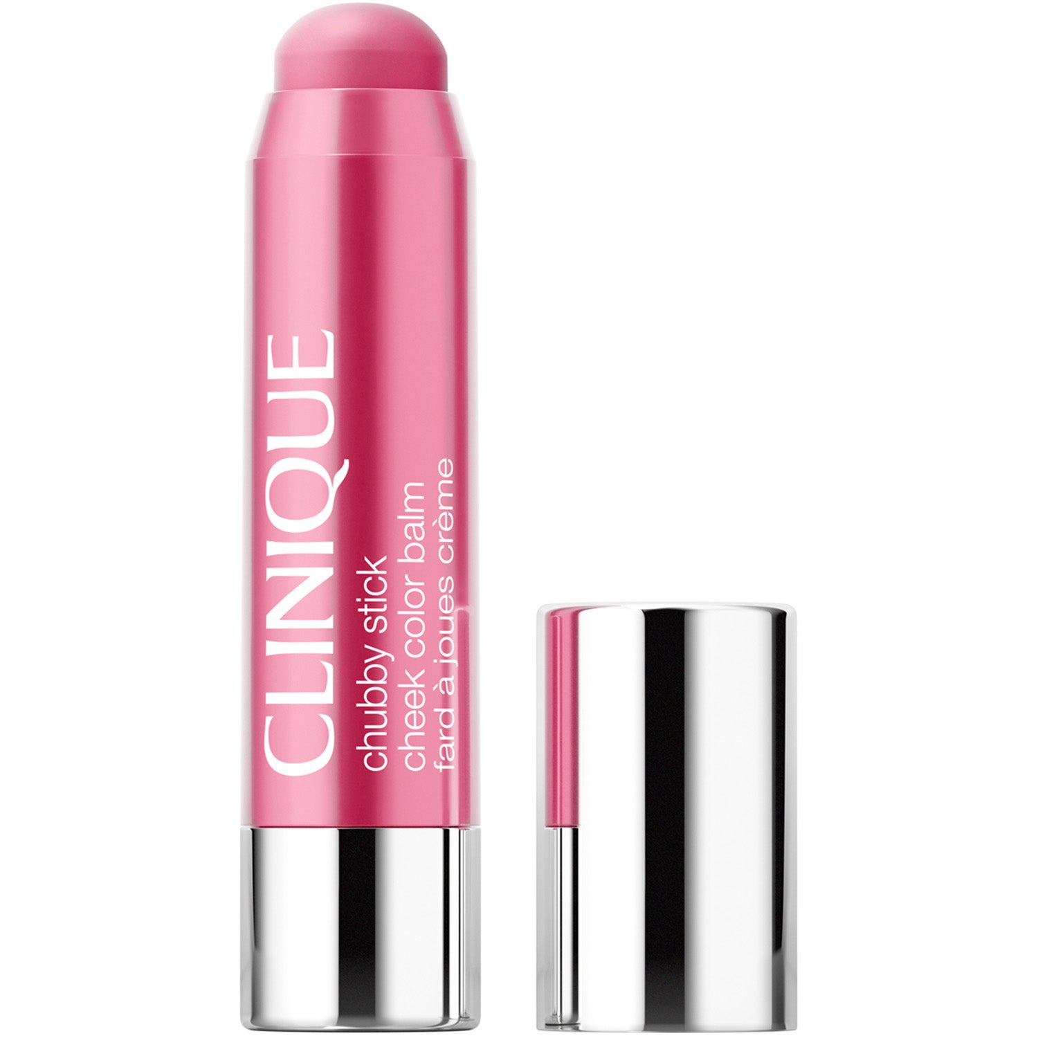 Clinique Chubby Stick Cheek Color Balm Poppin' Pink - 6 g billede