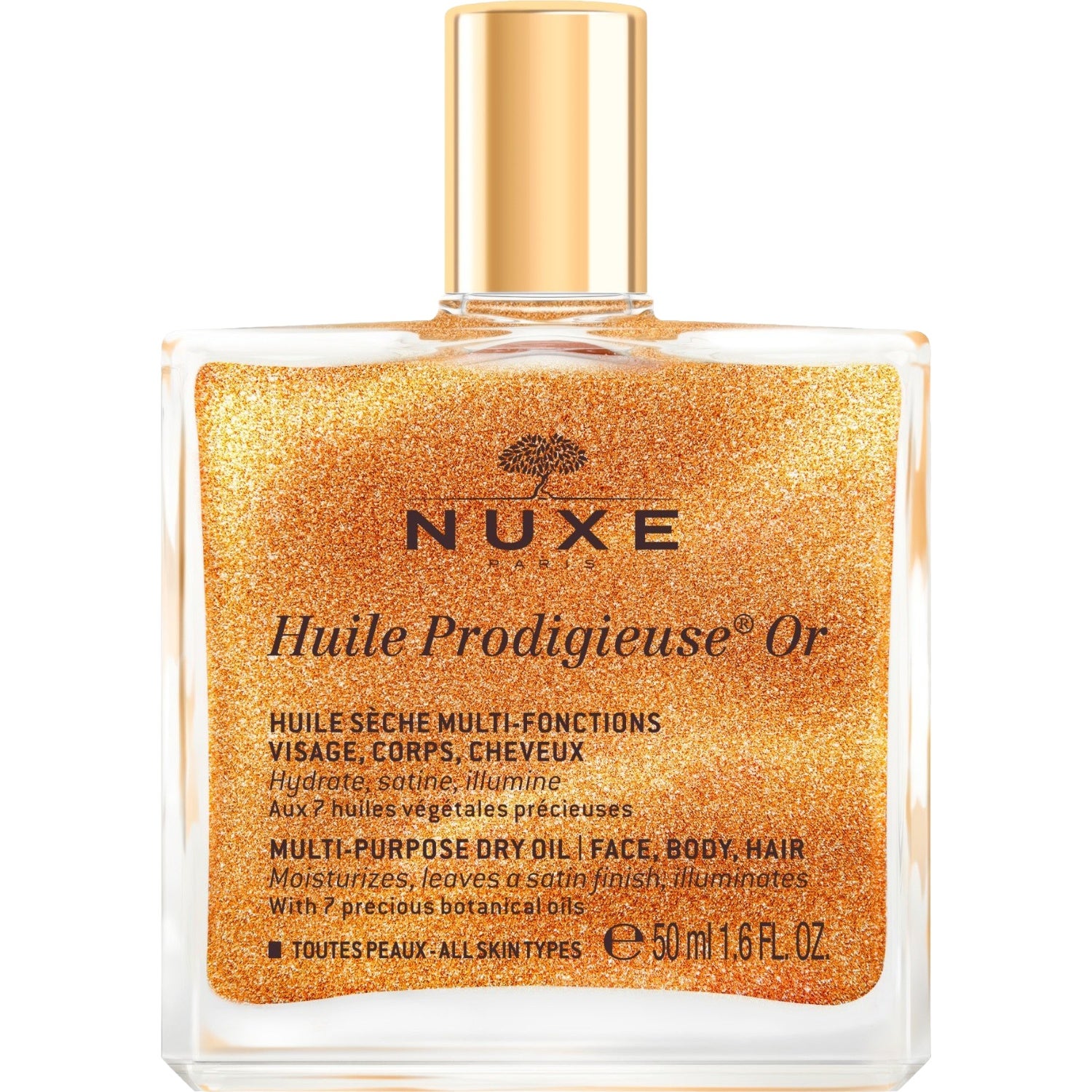 Nuxe Huile Prodigieuse OR Multi-Purpose Dry Oil ansiktskräm & serum dam – bild 2