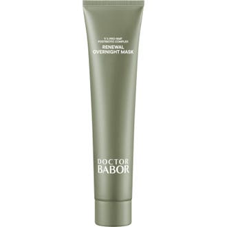 Doctor Babor Cleanformance Renewal Overnight Mask 75 ml plejende ansigtsmaske i grøn tube med hvidt låg