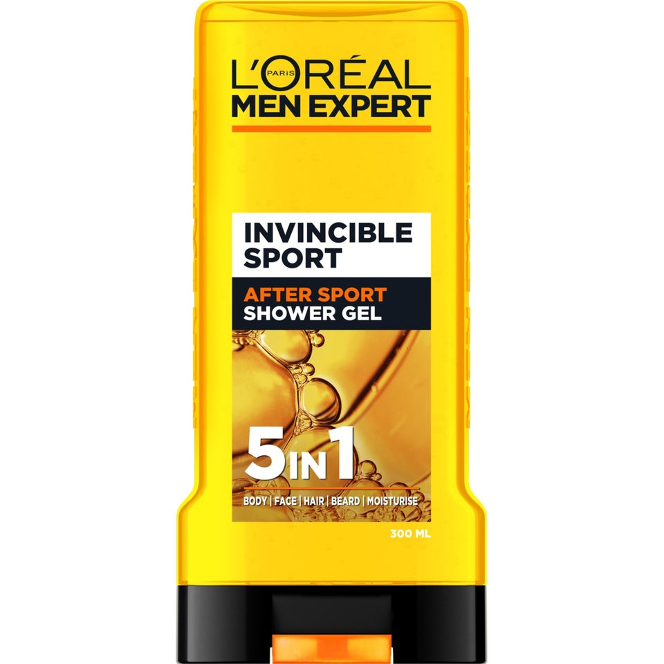 Men Expert Shower Gel Invincible Sport After Sport with Camphor