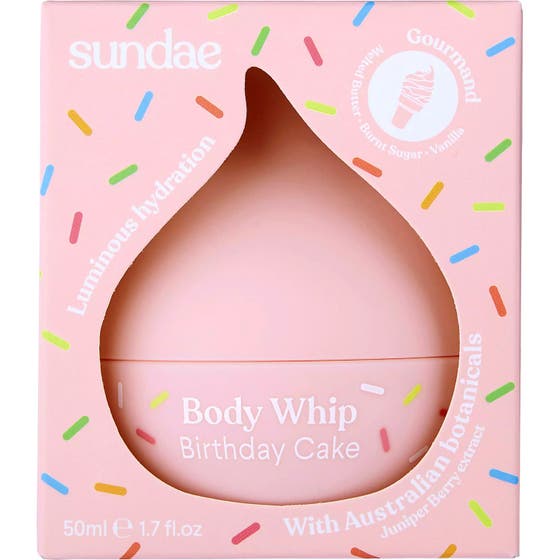MINI Birthday Cake Body Whip Moisturiser