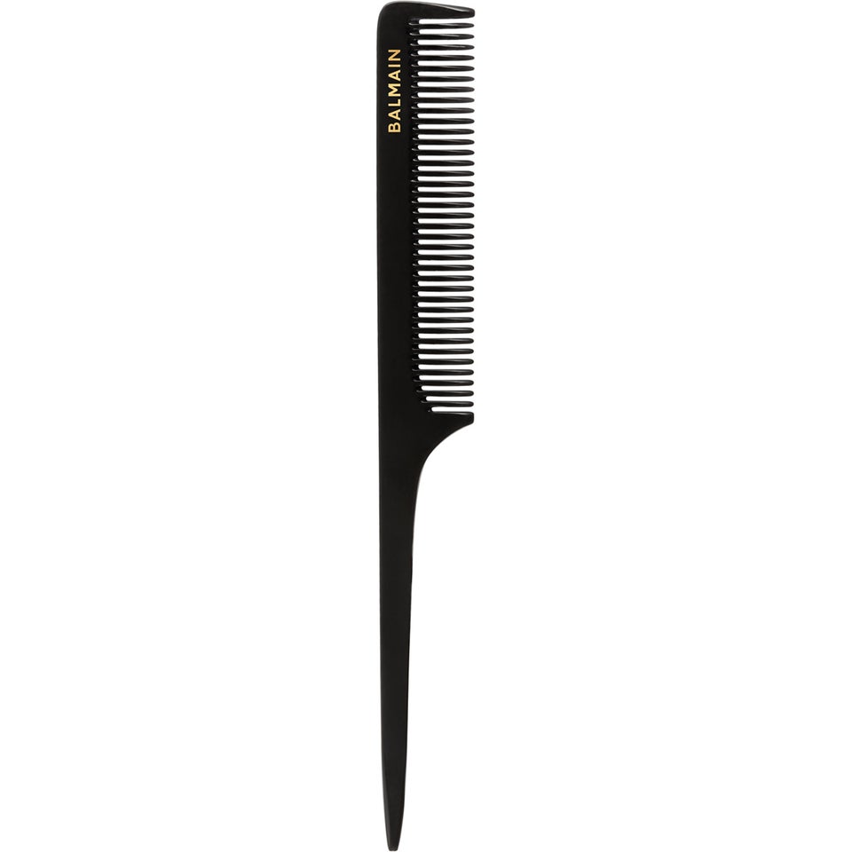 Tail Comb Black And White 1 pcs