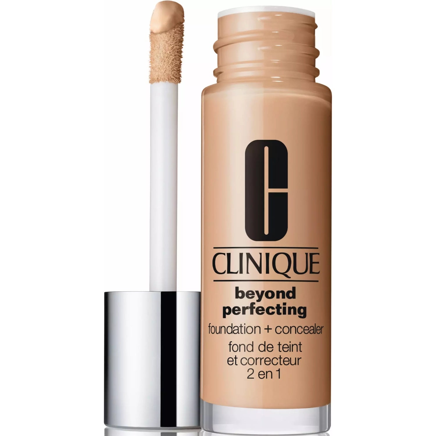 Clinique Beyond Perfecting Foundation + Concealer CN 40 Cream Chamois 30ml 1 fl.oz. 7 Cream Chamois VF-G