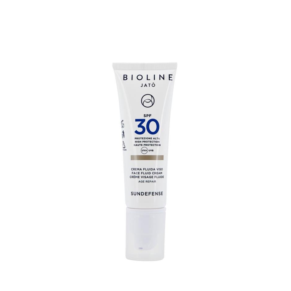 Bioline Jatò High Protection Face Fluid Cream Age Repair SPF30 50 ml