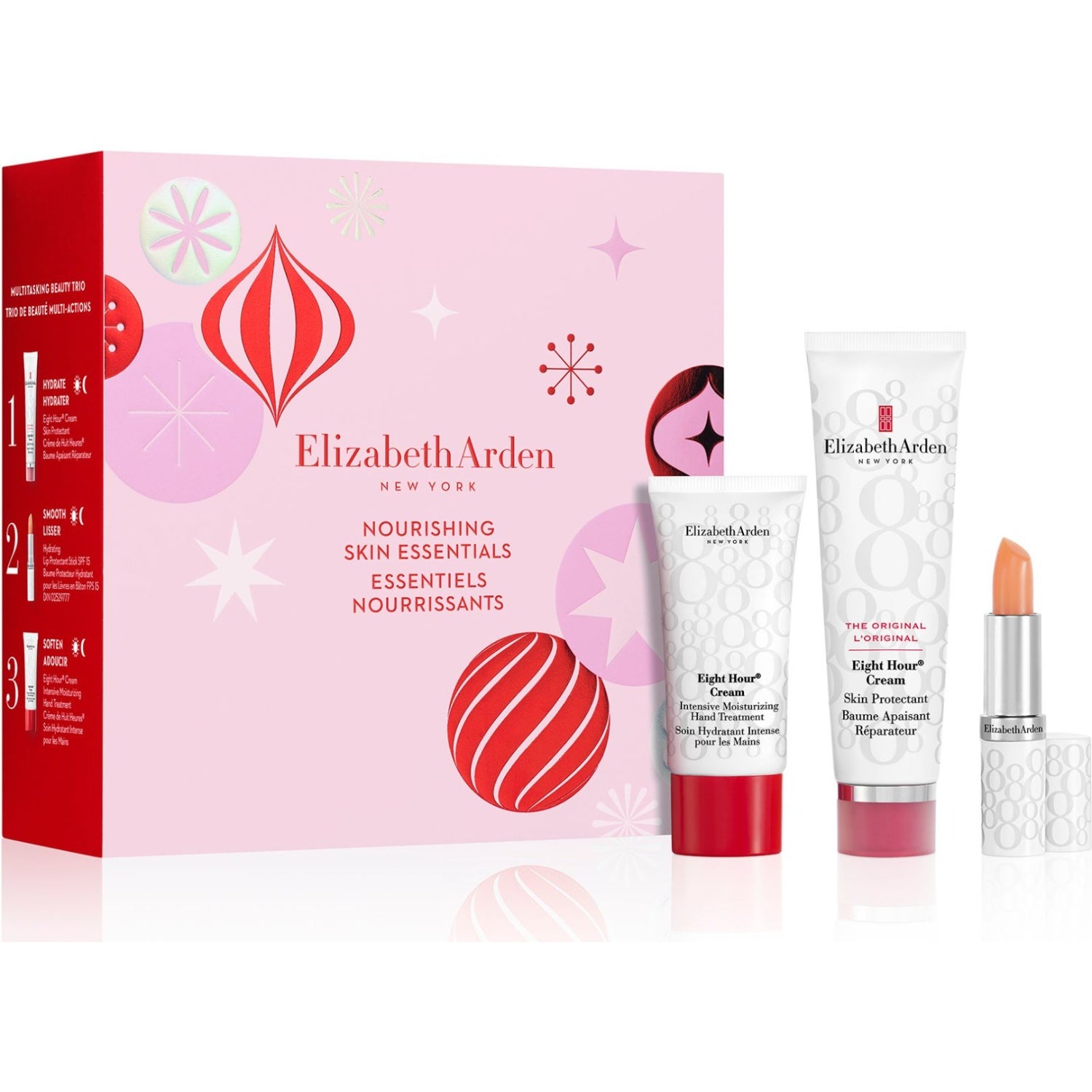 Elizabeth Arden Eight Hour Cream Skin protectant 50ml/hand 30ml/lip 3,7gr 1 stk Eight Hour Cream Skin protectant 5/hand 30ml/lip 3,7gr 1 pcs ansiktskräm & serum dam