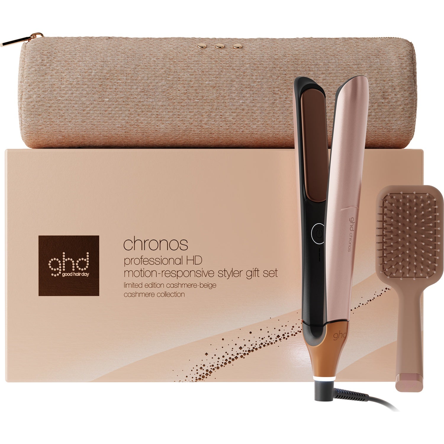 GHD Chronos Hair Straightener Festive Gift Set In Cashmere kroppsvård dam – bild 7