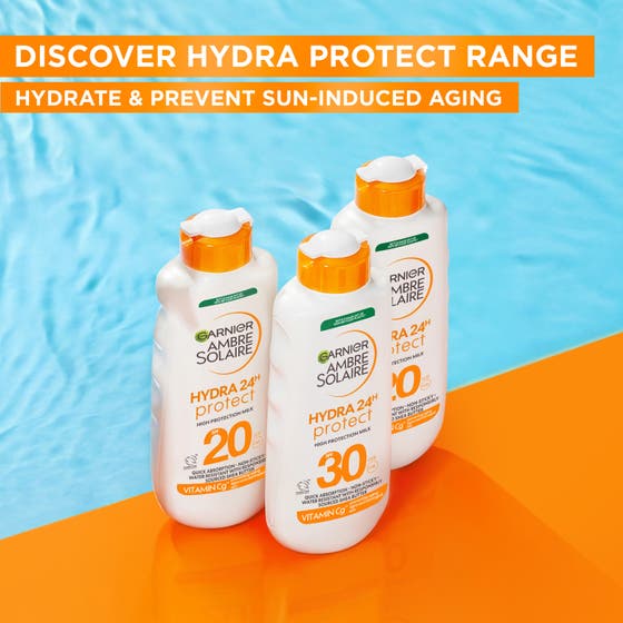 Ambre Solaire Hydra 24H Protect Sun Protecting Milk SPF30