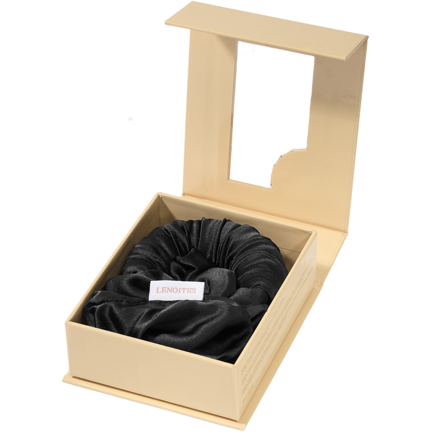 Lenoites Blowout Tie in Mulberry Silk Small Black Small - 1 pcs