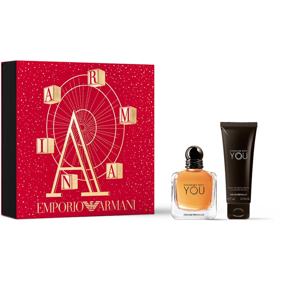Armani Stronger With You Gift Box Edt 50ml + Sg 75ml