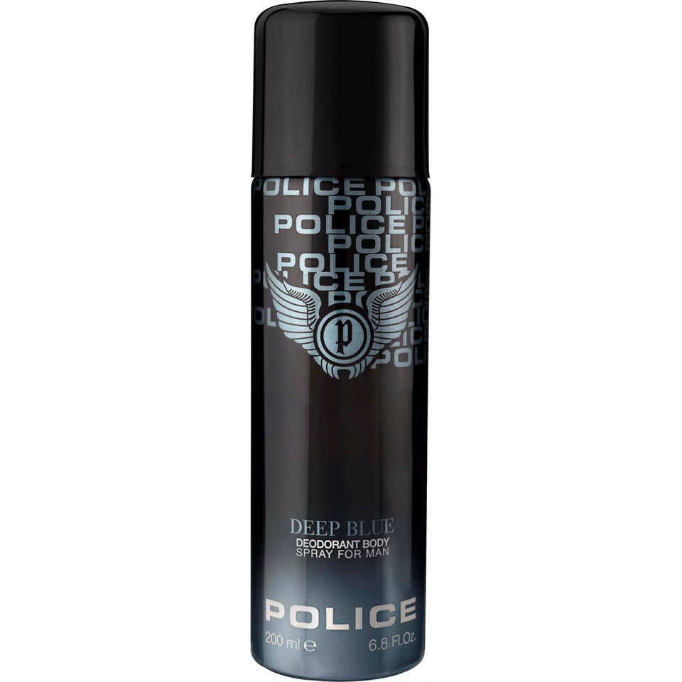 Contemporary Deep Blue Deo Spray