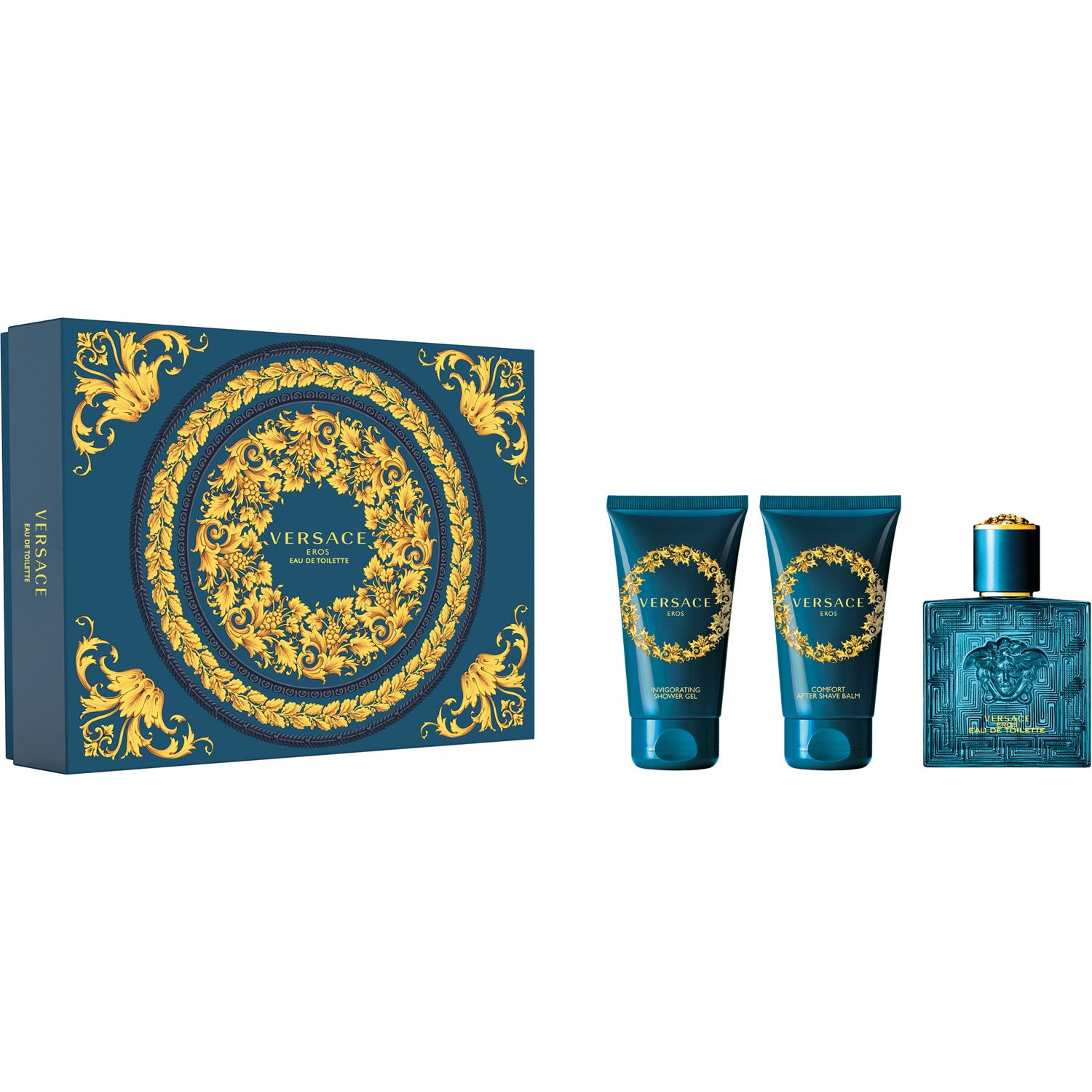 Versace Eros EdT Gift Set 50ml + Showergel + After shave