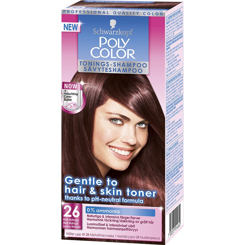 Schwarzkopf Poly Color 26 Mörk Mahogny | Nordicfeel, image size:940x940
