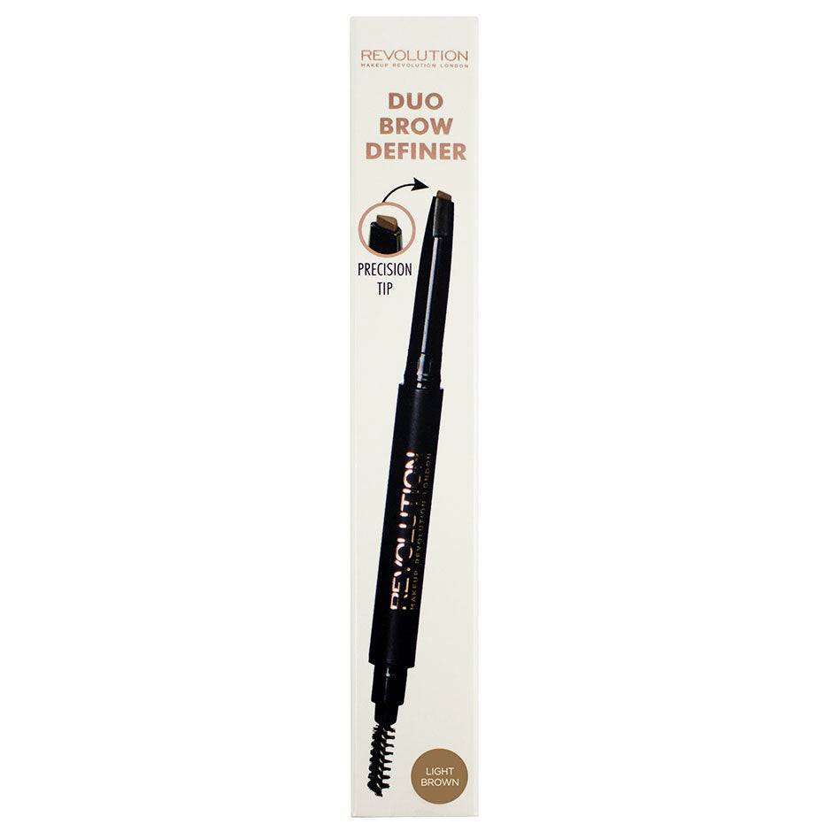 Makeup Revolution Duo Brow Pencil Brown