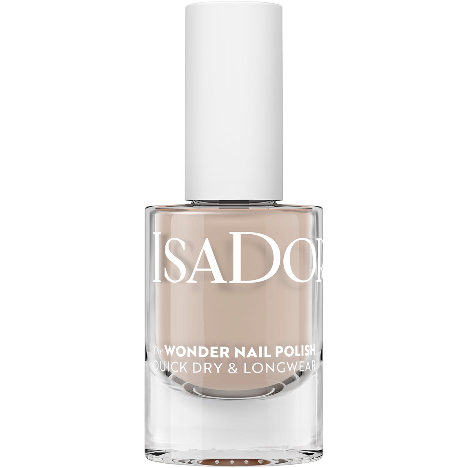 IsaDora The Wonder Nail Polish Quick Dry & Longwear Oat Milk - 5 ml