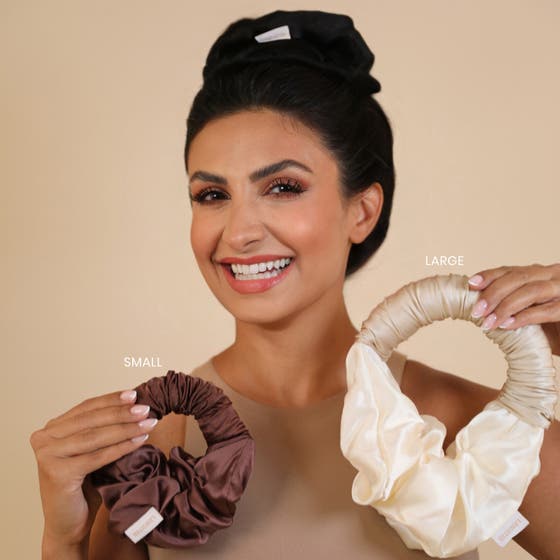 Blowout Tie in Mulberry Silk Small Large