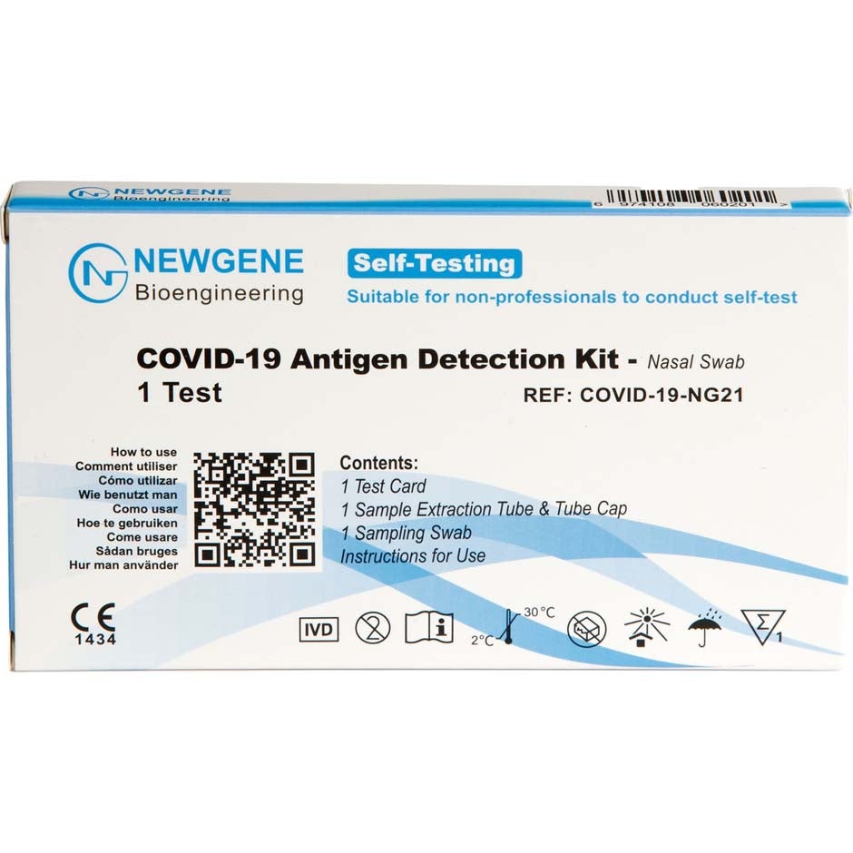 NewGene SARS-CoV-2 - Coronatest 1 pack, Antigen Test