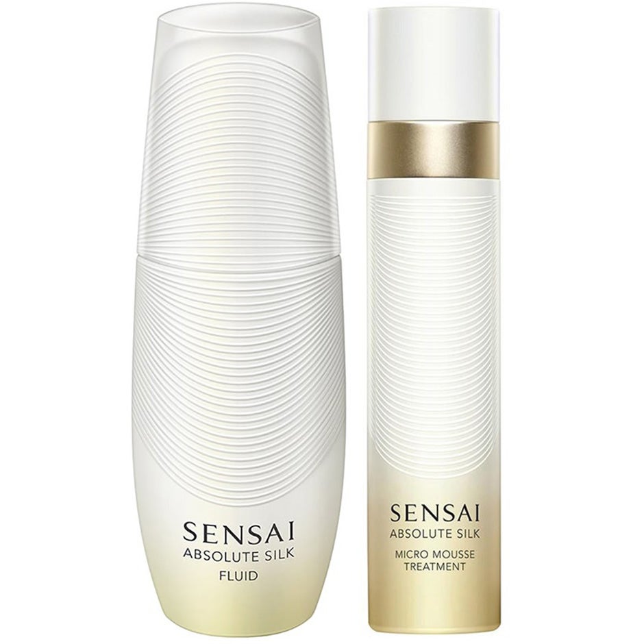 Sensai Absolute Silk Routine Mousse Treatment 90 ml, Fluid 80 ml - 170 ml