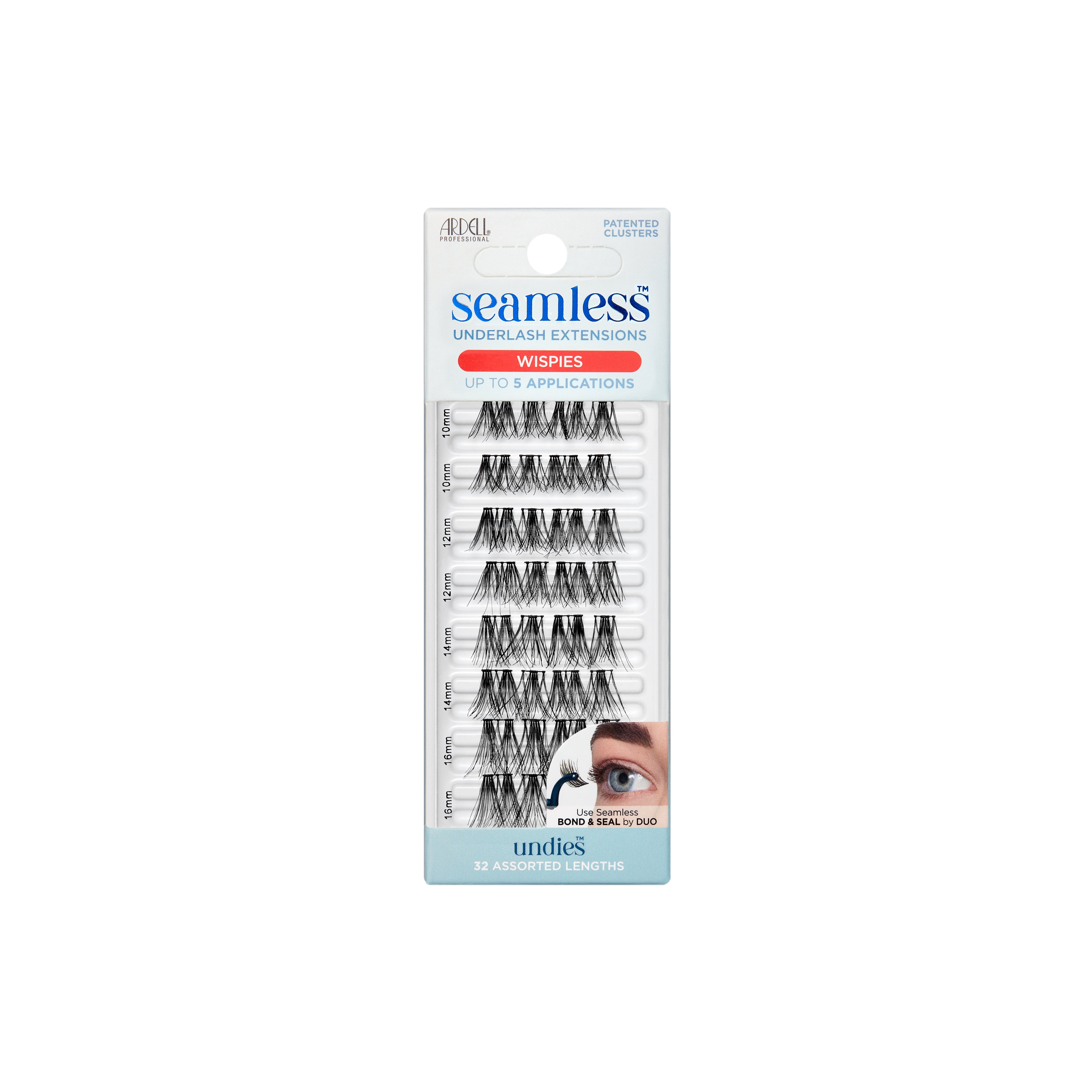 Produktfoto för Seamless Underlash Extensions Wispies (W,32 ks)