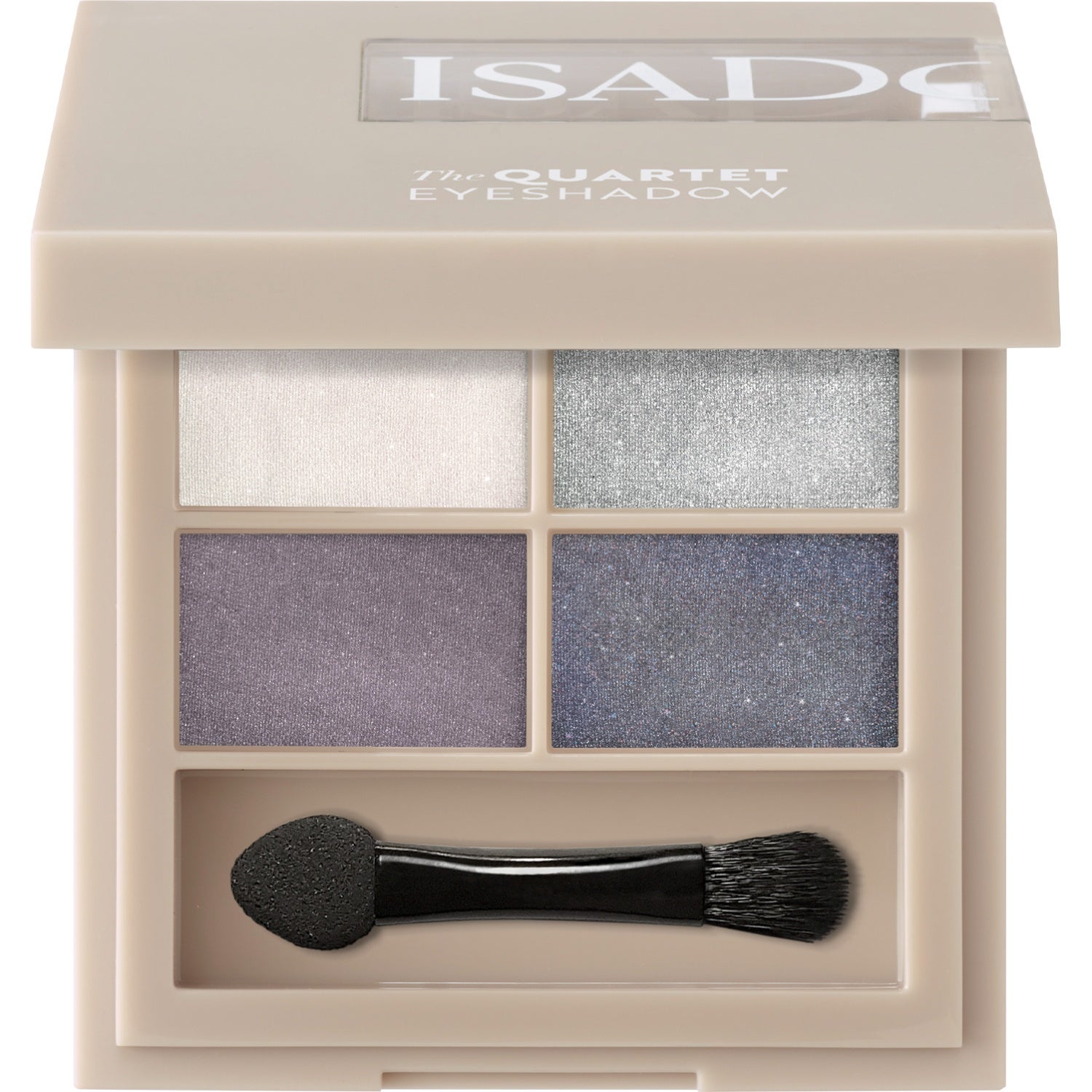 IsaDora The Eyeshadow Quartet 12 Crystal Mauve ögonsmink dam – bild 7