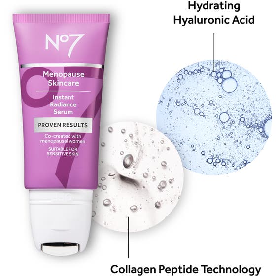 Menopause Skincare Instant Radiance Serum