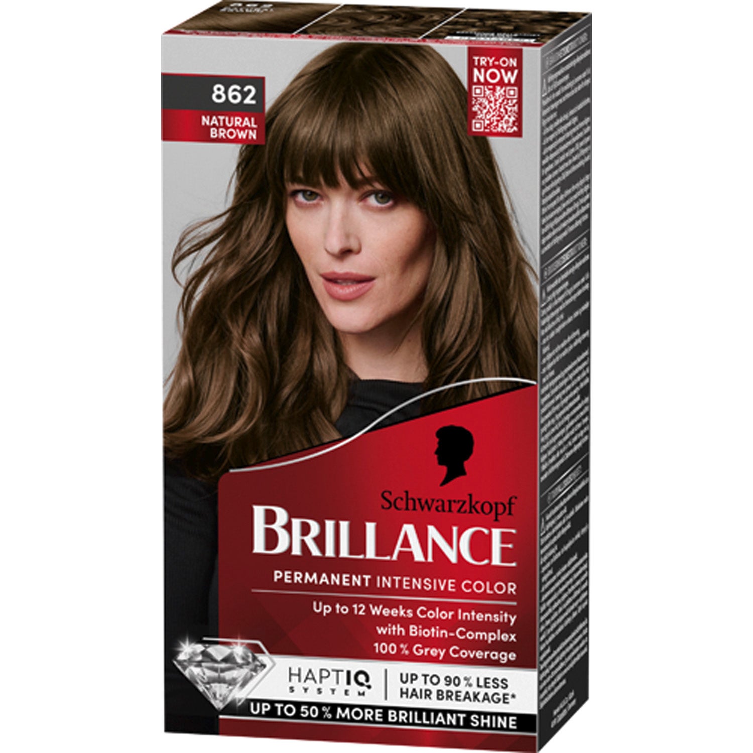 Schwarzkopf Brillance 862 Naturbrun 1 pcs schampo & balsam herr – bild 5