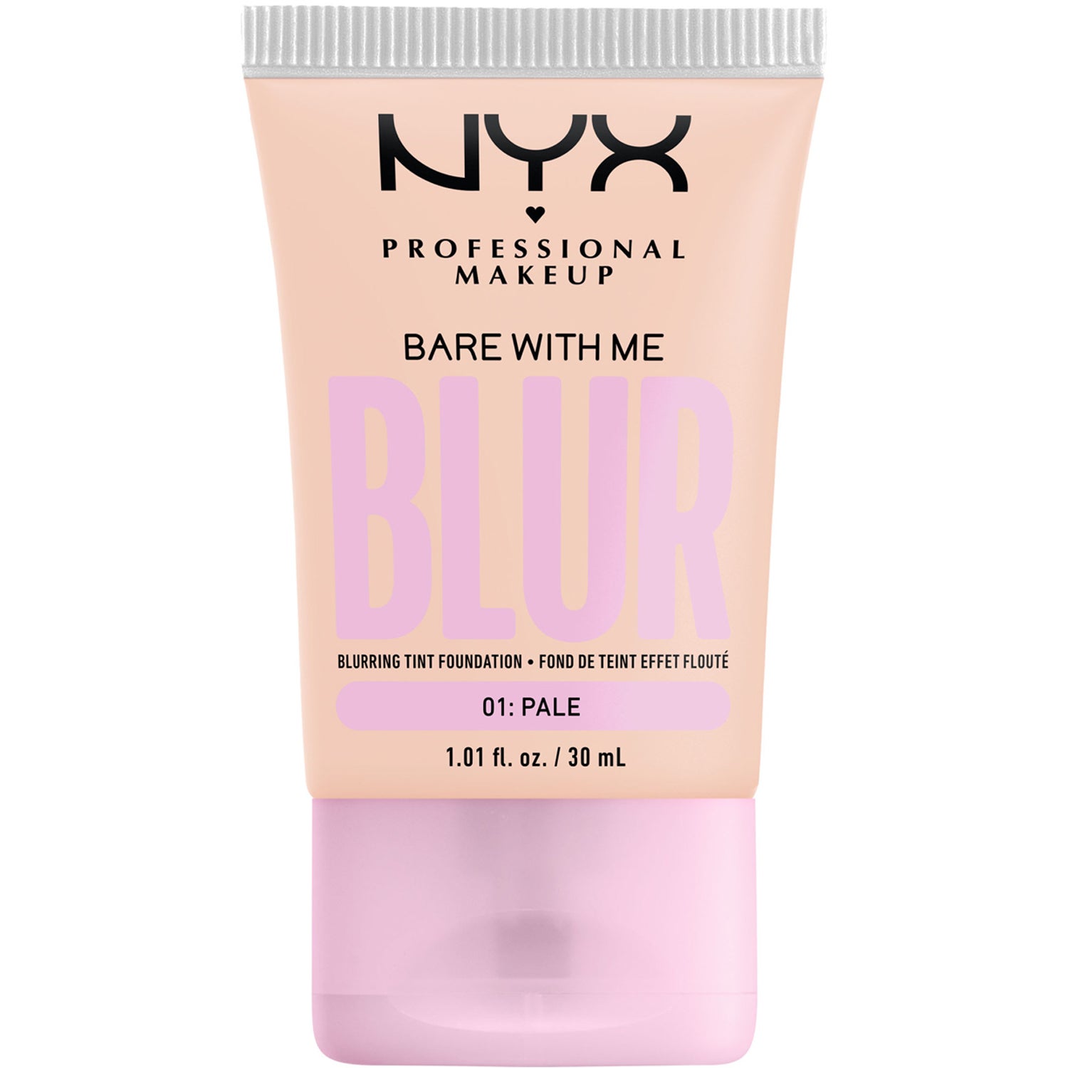 NYX Professional Makeup Bare With Me Blur Tint Foundation 01 Pale 30 ml