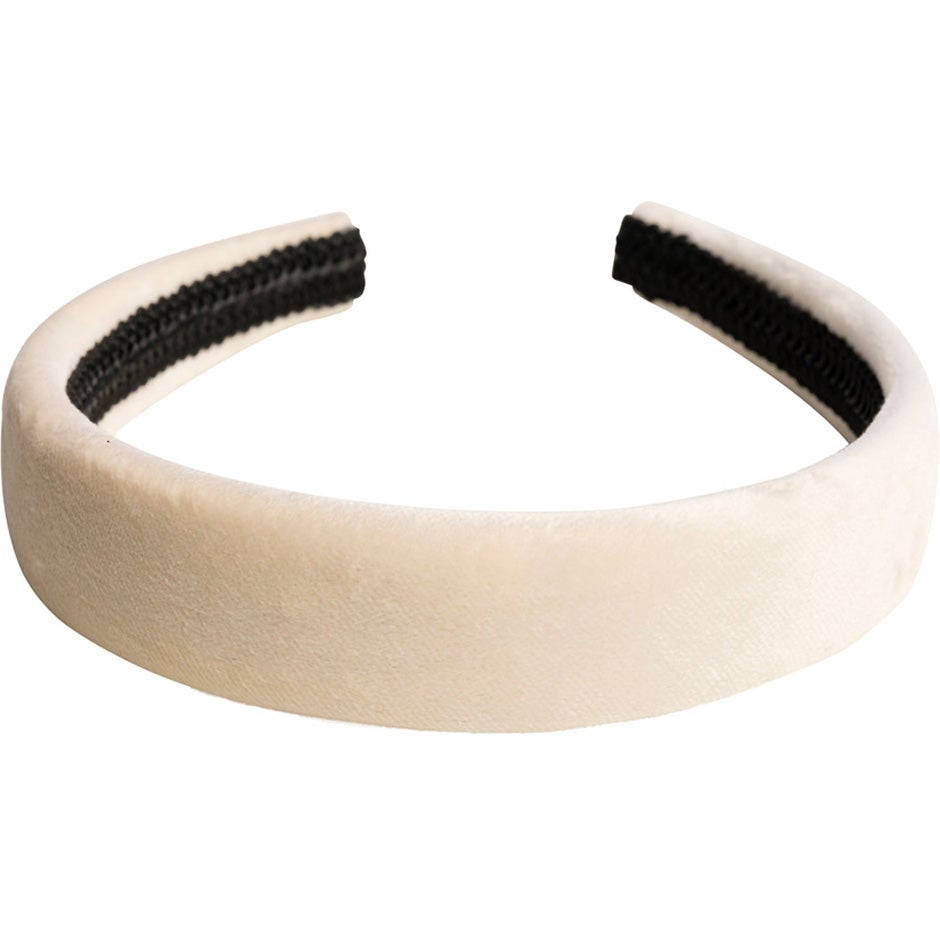Velvet Headband Broad Vanilla