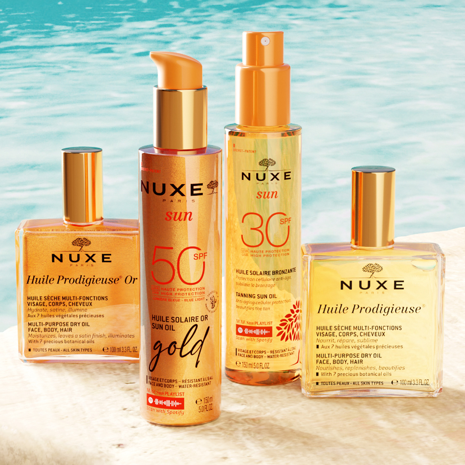 Sun Tanning Oil Gold SPF50