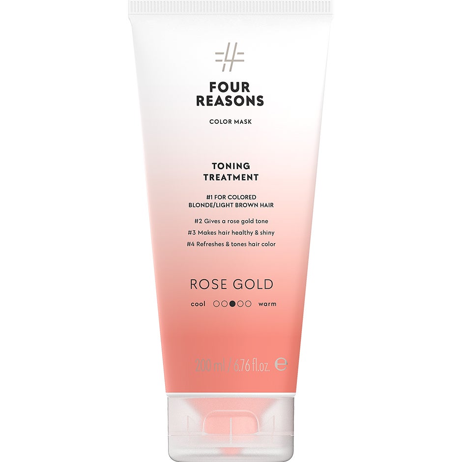 Four Reasons Color Mask Toning Treatment Rose Gold (200ml)