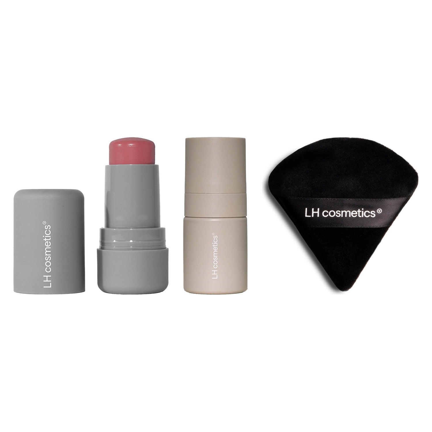 LH cosmetics Artist's Essentials Set Artistick Muse 5.8g, Setting Spray 30ml, Powder Puff billede