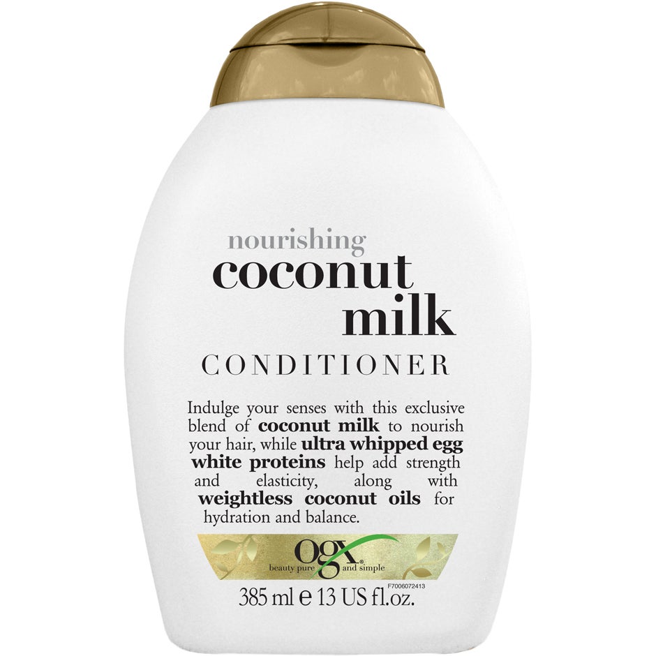 Balsam til krøllet hår OGX Coconut Milk 385 ml