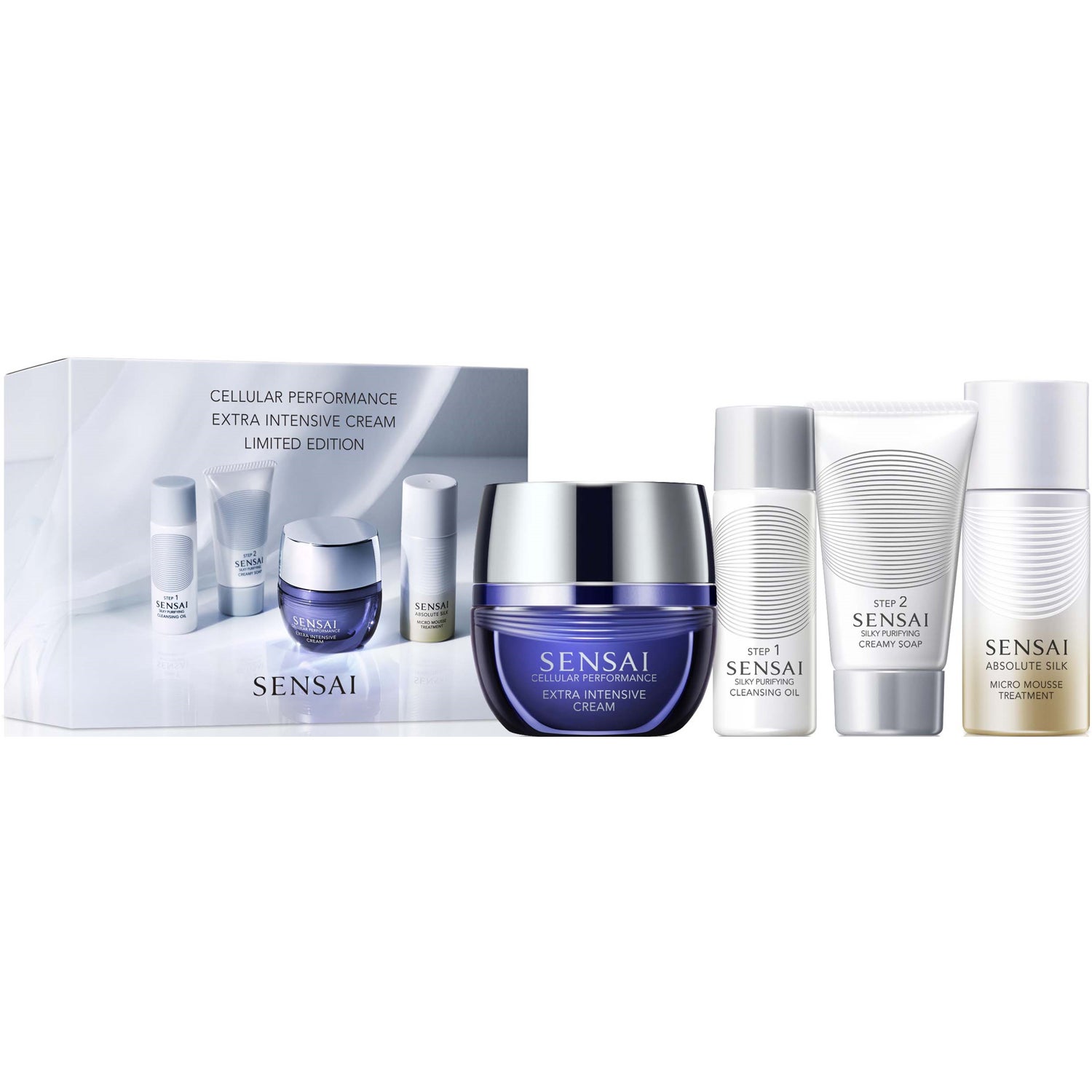 Sensai Extra Intensive Cream Limited Edition Gift Set 40 + 30 + 30 + 30 ml - 130 ml