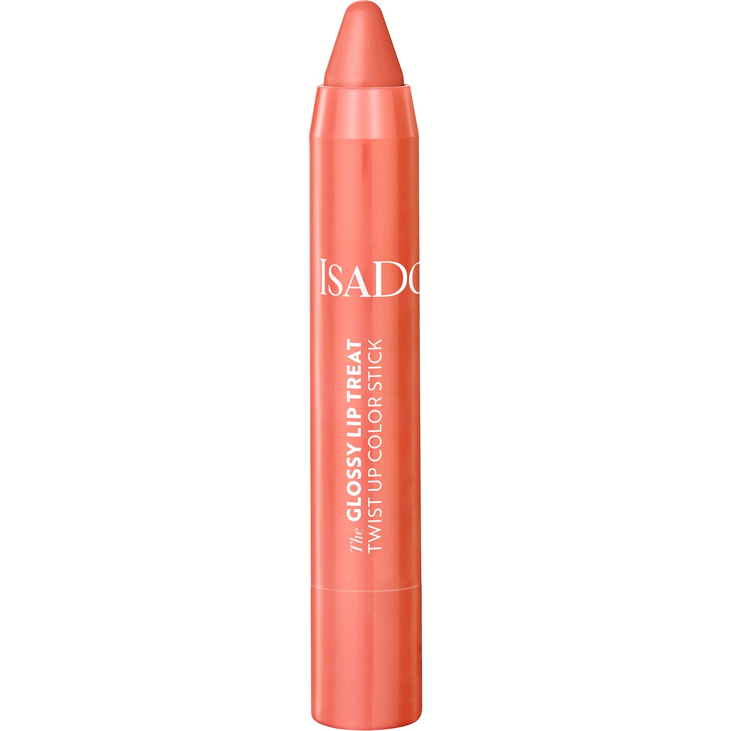 IsaDora The Glossy Lip Treat Twist Up Color Stick 10 Coral Sunset - 3,3 g