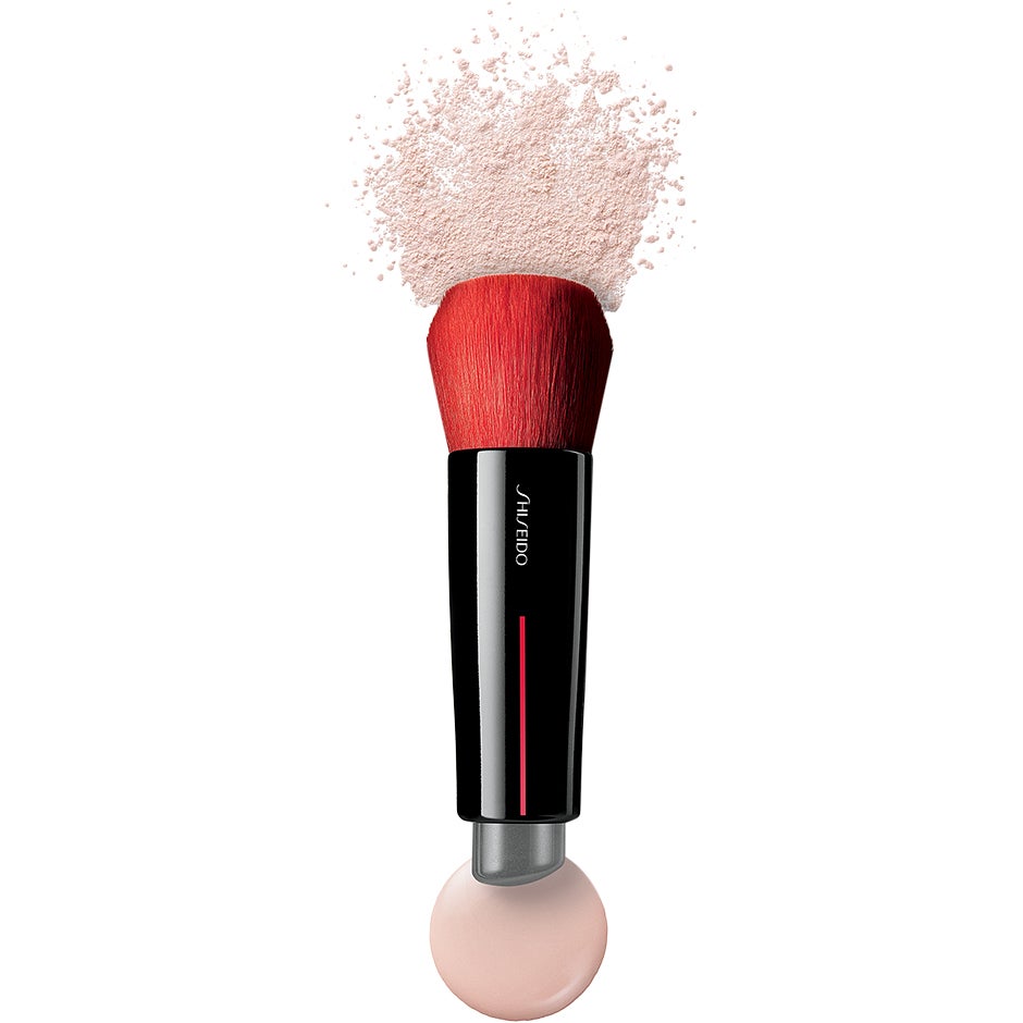 Alternativ bild 1 för Shiseido Daiya Fude Face Duo Brush - 1 pcs