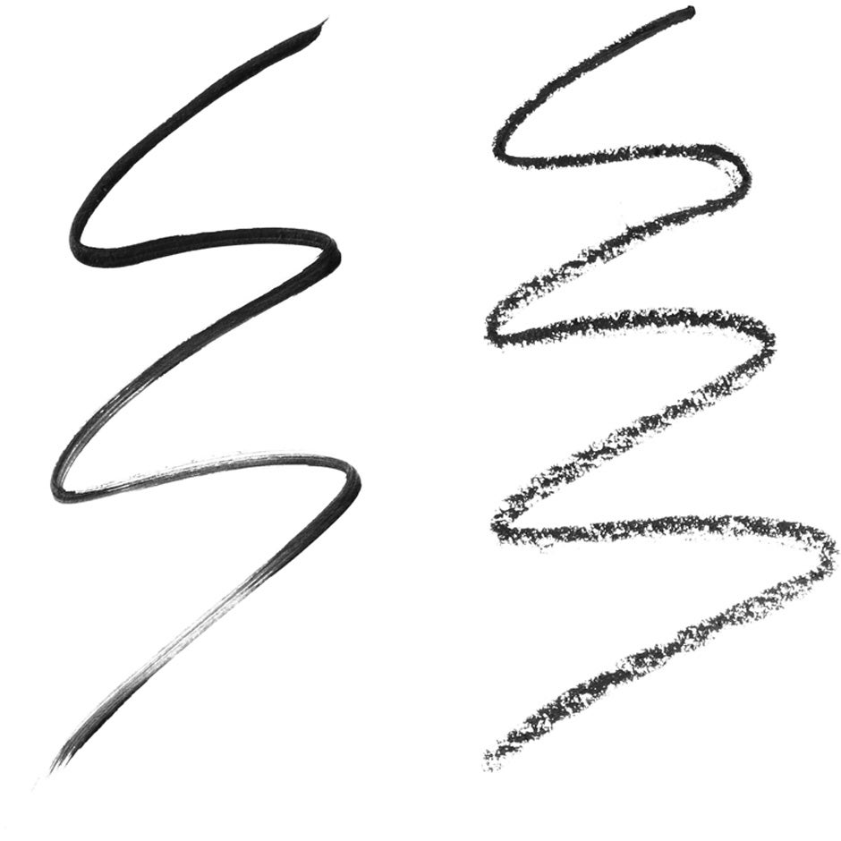 Alternativ bild 1 för Makeup Revolution Dual Eyeliner Felt And Kohl Black